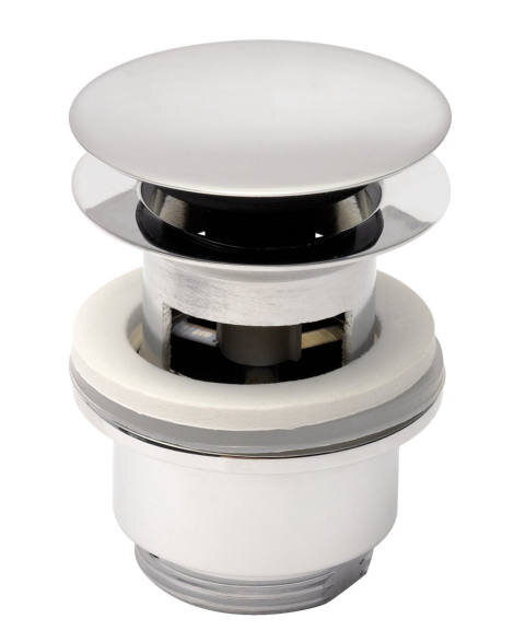 Damixa Ablaufgarnitur PROFILE Ablaufgarnitur in seitlicher Perspektive, glänzend verchromt, mit modernem Design.