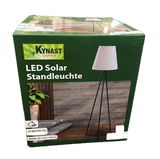 Verpackung der LED Solar Standleuchte 150cm von Kynast Garden, Vorderansicht