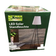 Verpackung der LED Solar Standleuchte 150cm von Kynast Garden, Vorderansicht