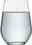 SCHOTT ZWIESEL Universalbecher Forte VINA Ein transparenter Universalbecher Forte, halb gefüllt mit Wasser, aus der Seitenperspektive fotografiert.