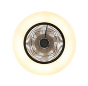 Deckenventilator mit Beleuchtung, Ansicht von unten