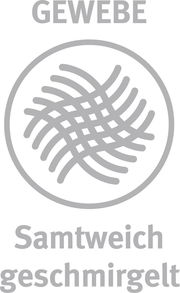 Symbol für samtweiches, geschmirgeltes Gewebe in Nahaufnahme