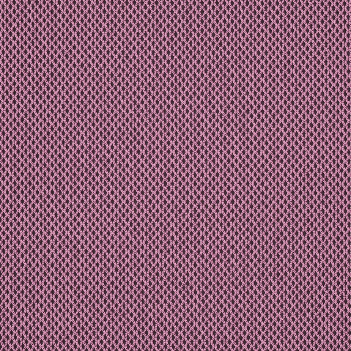 Nahaufnahme eines rosa Netzstoffs, der für einen Sitzhocker für Kinder verwendet wird.