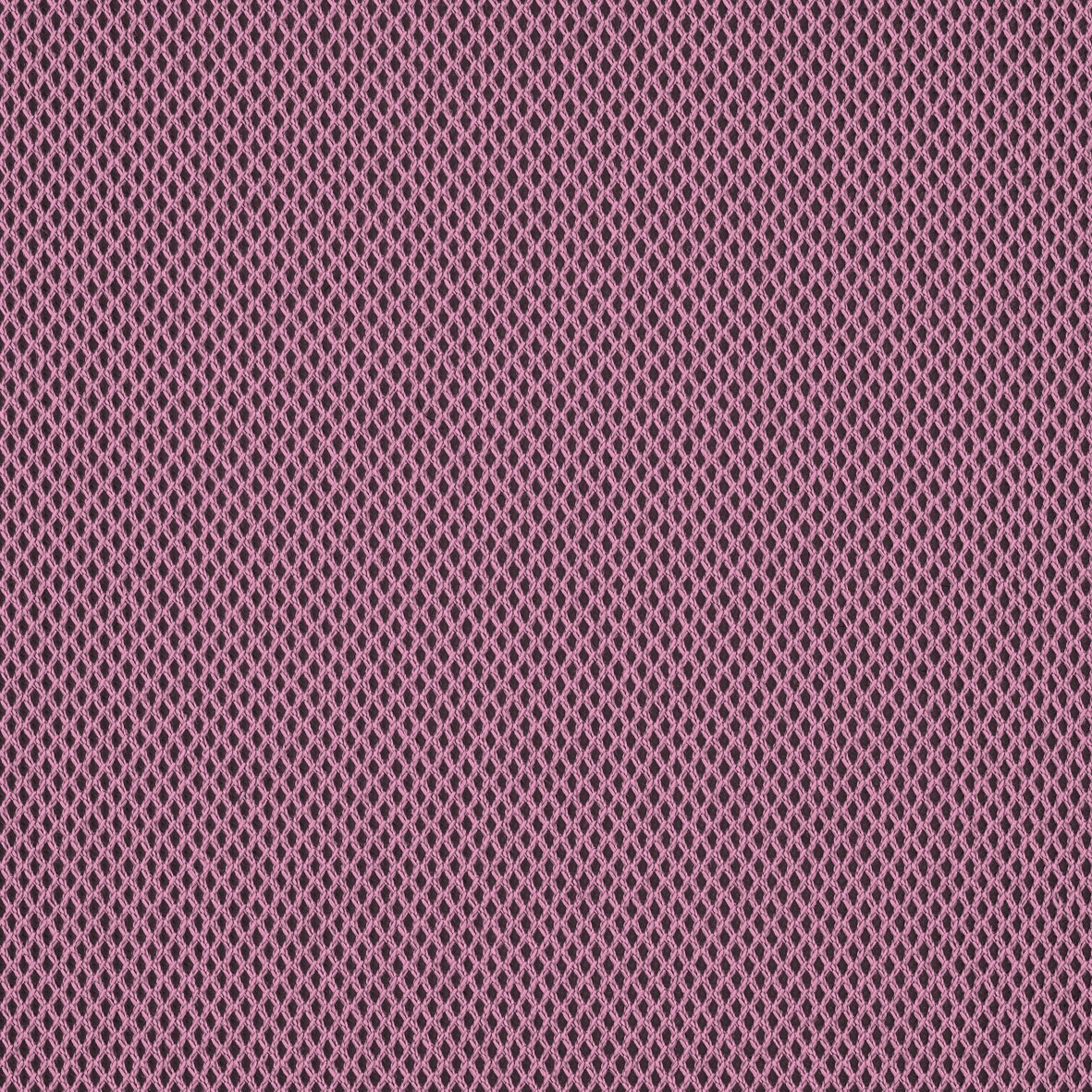 Nahaufnahme eines rosa Netzstoffs, der für einen Sitzhocker für Kinder verwendet wird.