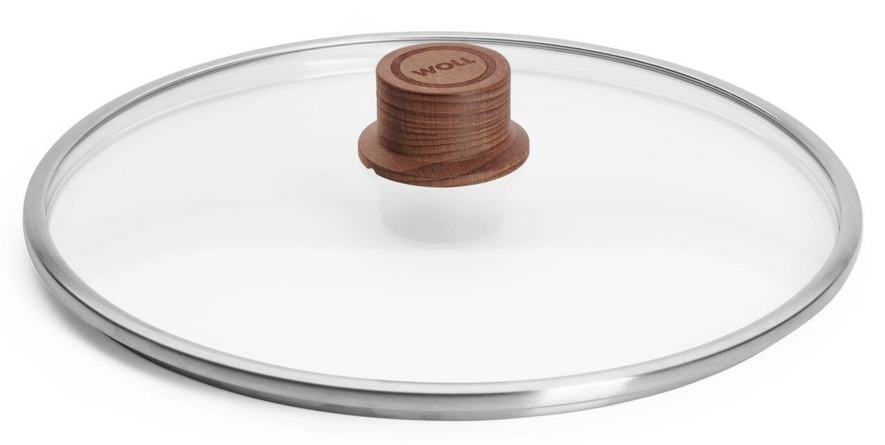 Woll Glasdeckel ECO LOGIC QXR Glasdeckel mit Holzgriff, Draufsicht