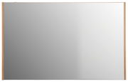 Rechteckiger Spiegel mit Holzrahmen, Frontalansicht