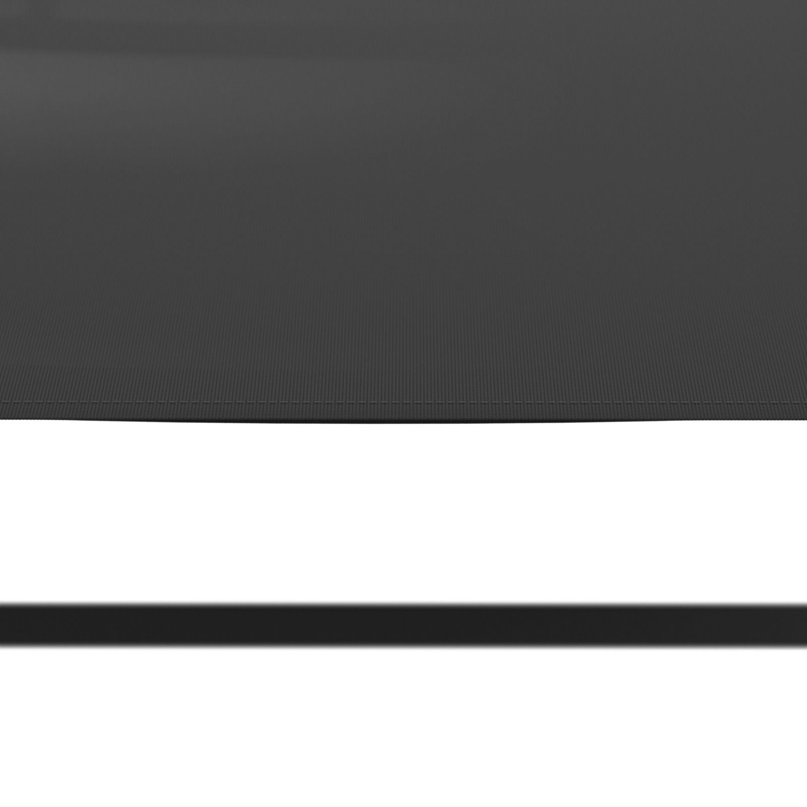 Nahaufnahme einer Sonnenliege von der Seite