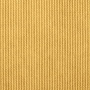 Nahaufnahme eines gelben, strukturierten Stoffes mit vertikalen Linien.