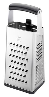 Vierkantreibe V-CUT aus Edelstahl mit ergonomischem Griff, seitliche Perspektive