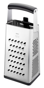 Vierkantreibe V-CUT aus Edelstahl mit ergonomischem Griff, seitliche Perspektive