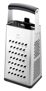 Vierkantreibe V-CUT aus Edelstahl mit ergonomischem Griff, seitliche Perspektive