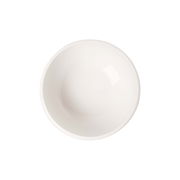 Weiße Müslischale NewMoon 500ml, Ansicht von oben