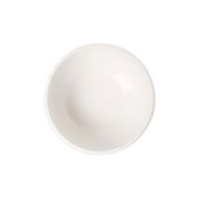 Weiße Müslischale NewMoon 500ml, Ansicht von oben