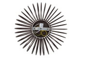 Plafondlamp met radiale spanten, gezien van onderaf