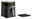 Schwarze Heißluftfritteuse Easy Fry & Grill von Tefal mit digitalem Display und Grillrost, seitliche Perspektive.