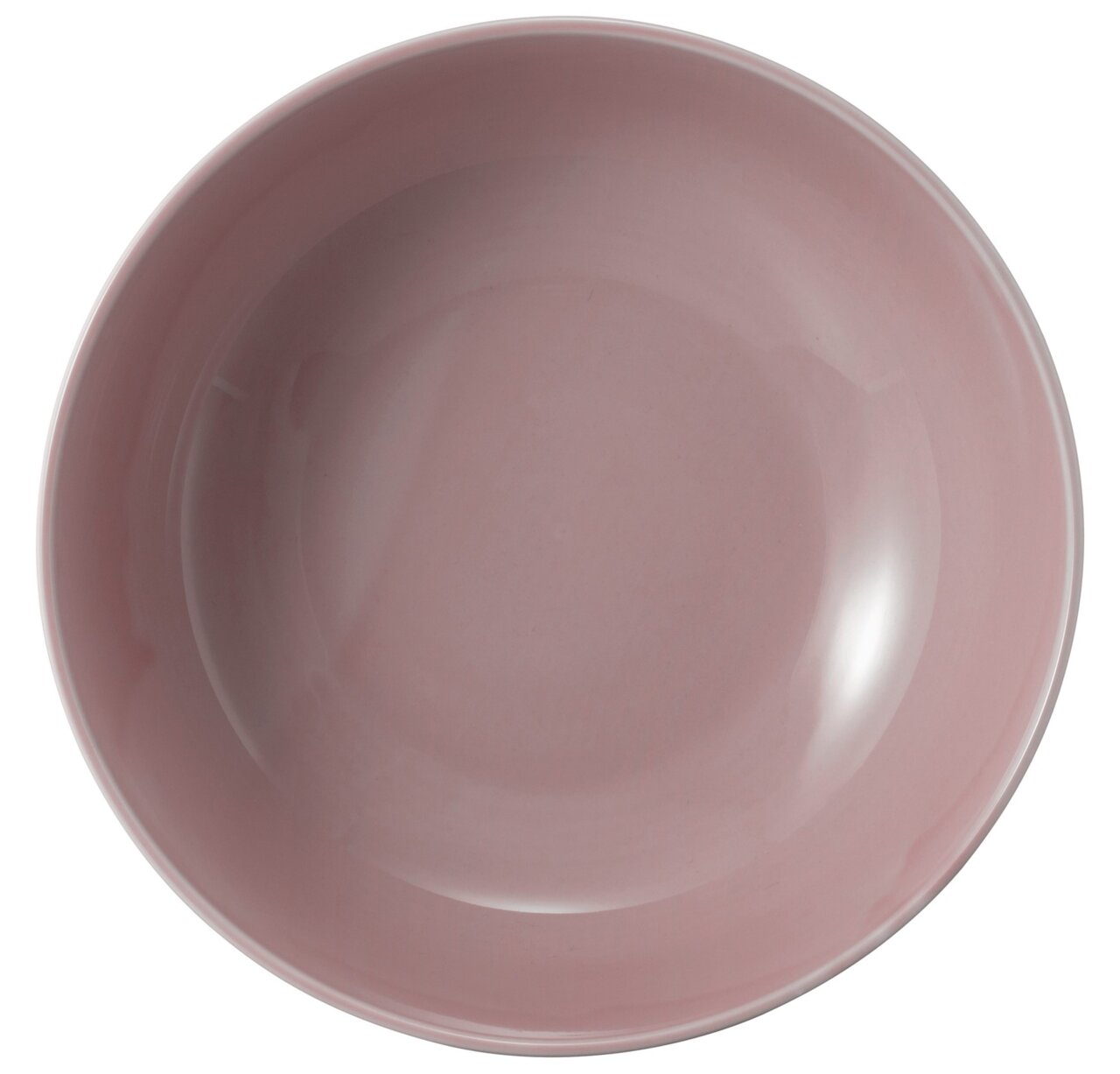 Seltmann Weiden Bowl BEAT Rosa Schüssel aus Keramik, Draufsicht