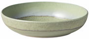 Pastaschale aus Keramik in sanften Grüntönen, seitliche Perspektive