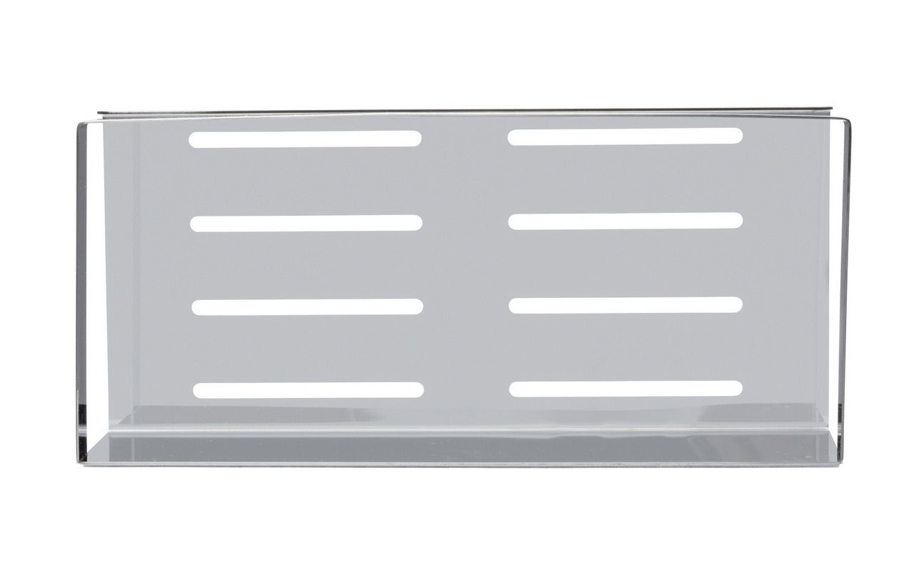 Wandablage Meleto, glänzend, frontalansicht