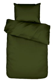 Grüne Bettwäsche 1p Set 155x220+80x80, Draufsicht