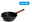 Guss-Wok 24cm mit Holzgriff, PFAS-frei, seitliche Perspektive