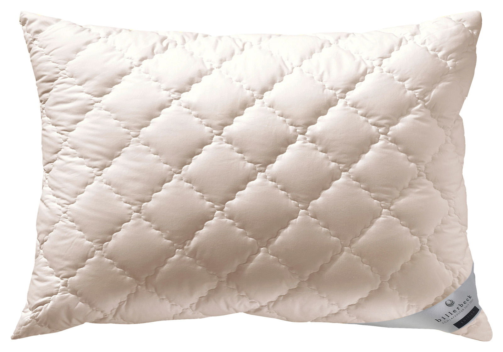 Kopfkissen mit gestepptem Design, Vorderansicht