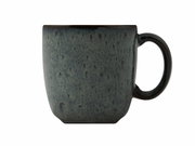 Graue Kaffeetasse Lave 190ml, seitliche Ansicht