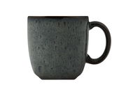 Graue Kaffeetasse Lave 190ml, seitliche Ansicht