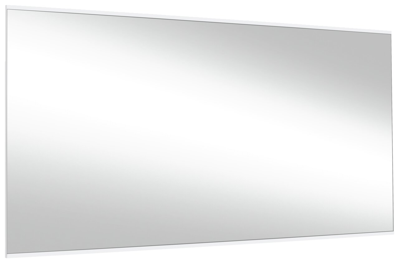 Rechteckiger Wandspiegel in schräger Perspektive