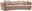 Beige Rundecke Sofa mit mehreren Kissen, seitliche Perspektive