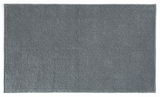 Grauer Badteppich 70x120 cm, Draufsicht