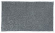 Grauer Badteppich 70x120 cm, Draufsicht
