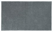 Grauer Badteppich 70x120 cm, Draufsicht