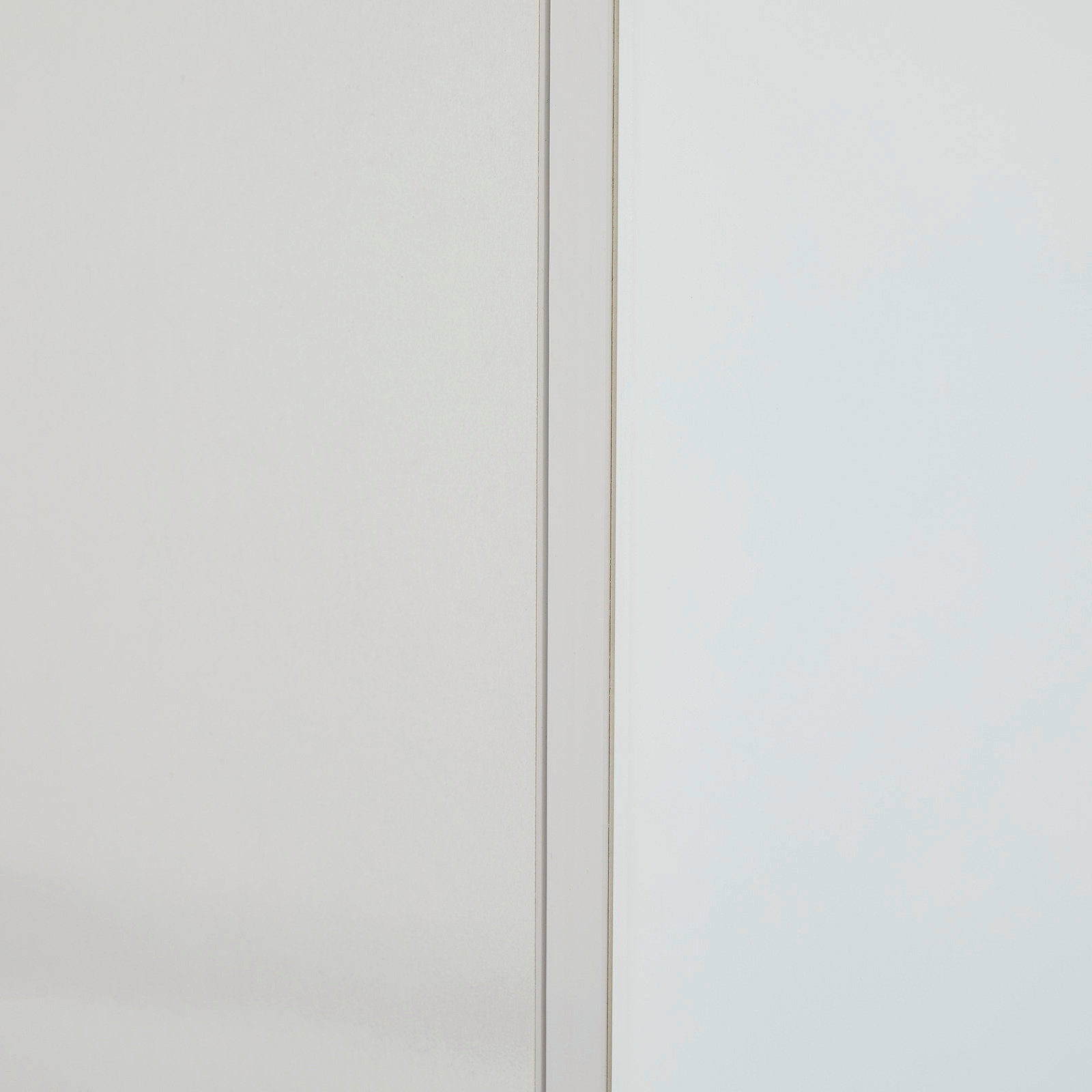 Nahaufnahme eines Mehrzweckschranks mit zwei Türen, seitliche Perspektive