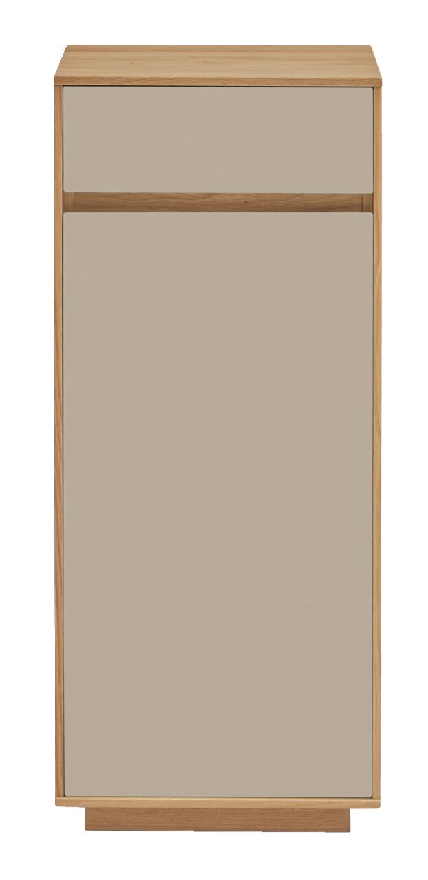 VOSS Kommode V100 Moderne Kommode aus Holz mit zwei Schubladen, frontal fotografiert