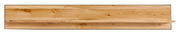 Holz-Wandboard in natürlicher Holzoptik, frontal betrachtet