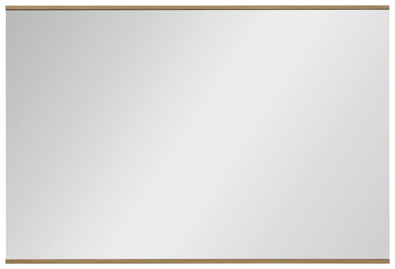 Dieter Knoll Spiegel ARCO NOVA Rechteckiger Spiegel mit Holzrahmen, Frontalansicht
