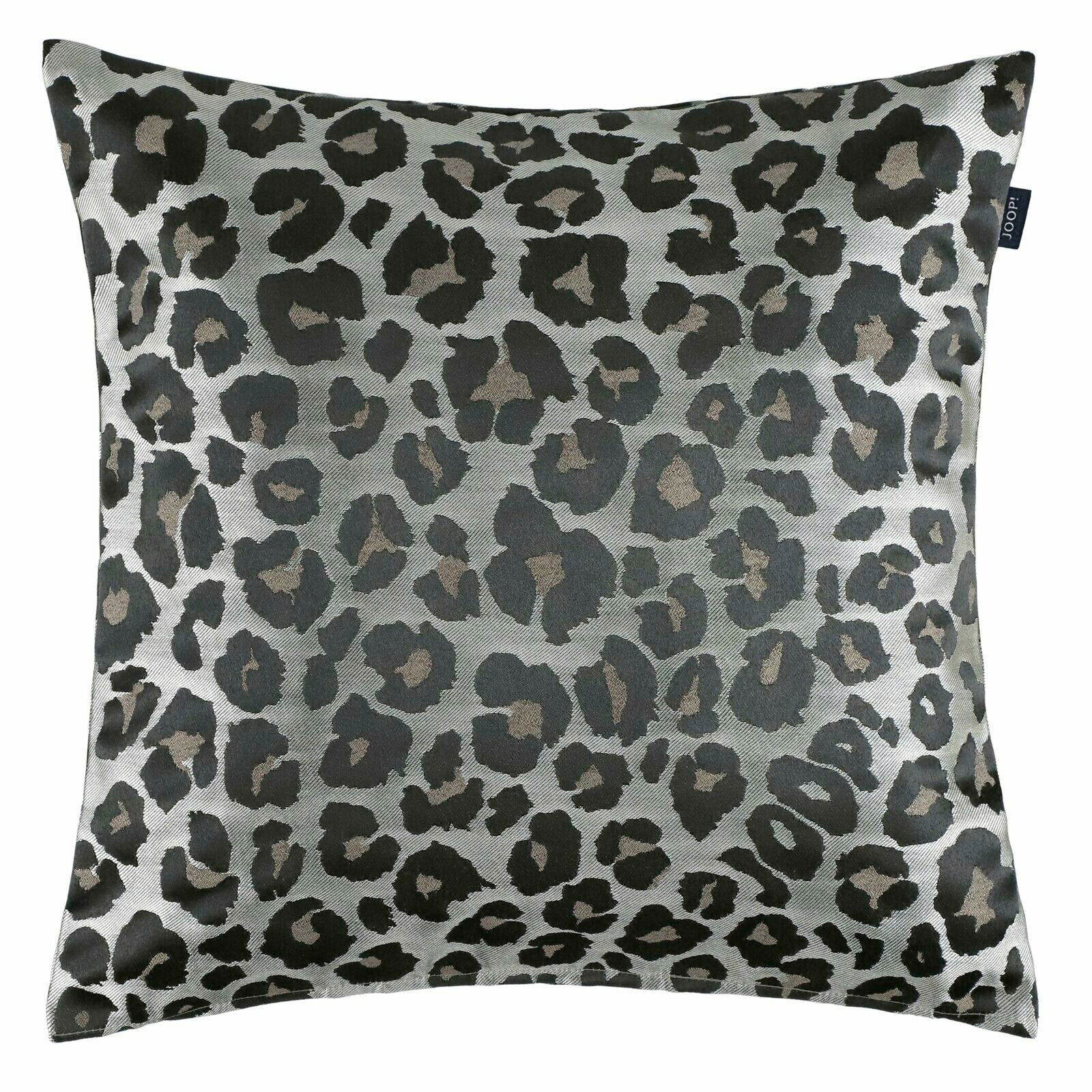 Zierkissenhülle 40x40 cm mit Leopardenmuster, Vorderansicht