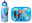 Trinkflasche und Brotdose im Frozen 2 Design mit Elsa, Anna, Olaf und Kristoff, Vorderansicht