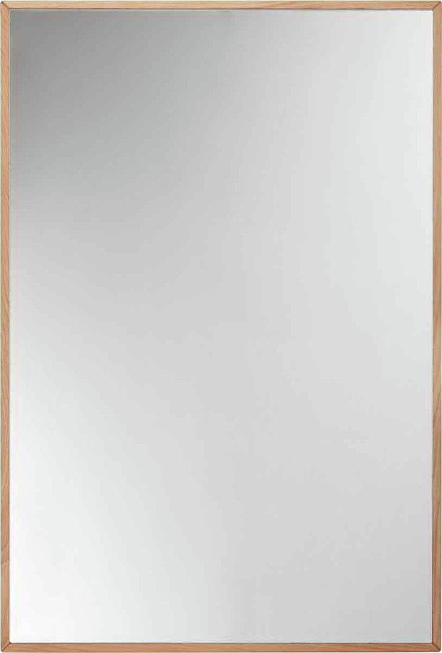 Waldwelt Spiegel AVANTI Rechteckiger Spiegel mit Holzrahmen, Frontalansicht