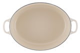 Bräter 31cm in Cremefarbe, Draufsicht