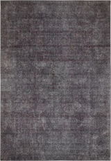 Grauer Teppich mit subtilen Mustern, Draufsicht