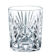 Kristallklarer Whiskybecher Palais mit elegantem Schliffmuster, Frontalansicht