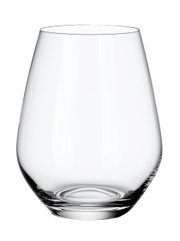 Klares Wasserglas aus der Ovid-Serie, frontal fotografiert
