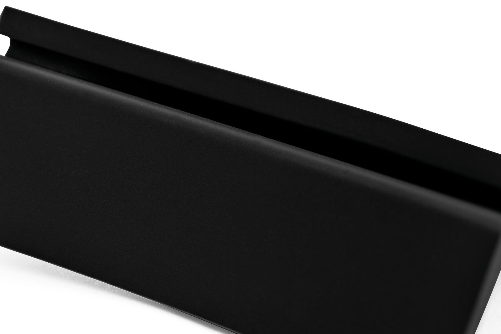 Woll Silicone grip, Bräter 2 Stück SILICONE Nahaufnahme eines schwarzen Silikongriffs, seitliche Perspektive