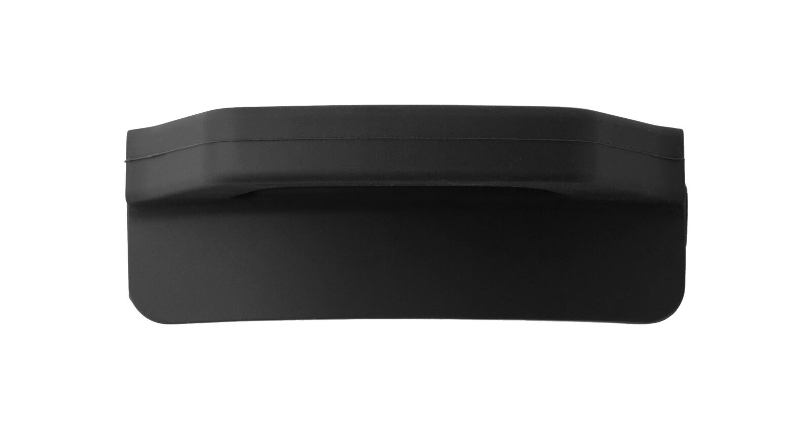 Schwarzer Silikongriff für Bräter, Ansicht von oben