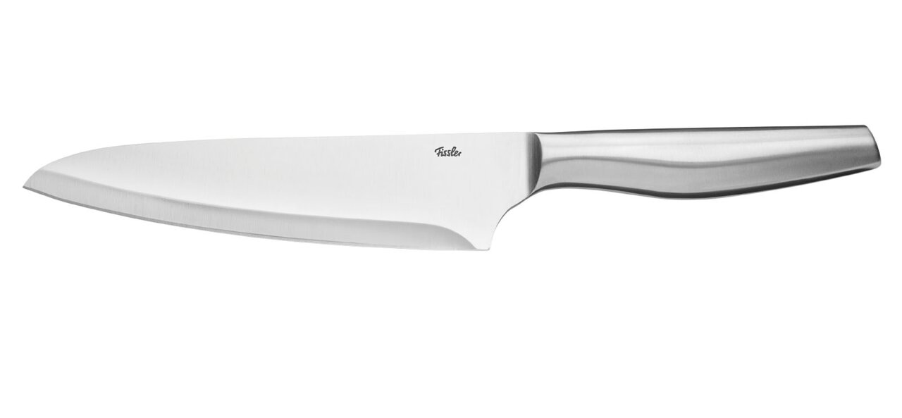Kochmesser 18cm aus Edelstahl, Seitenansicht