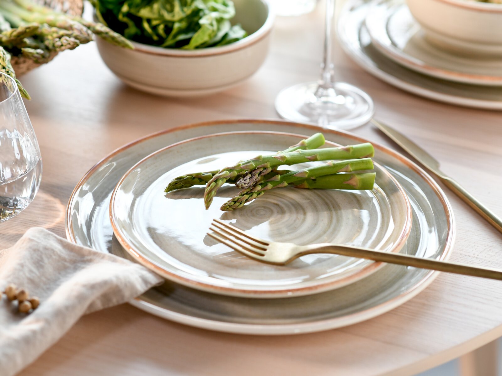creaTable Tellerset 12-tlg. CAOBA