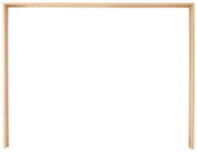 Holzrahmen für Passepartout, frontal betrachtet