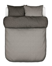 Bettwäsche-Set in Grau, Draufsicht