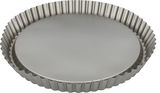 Obstbodenform aus Metall, Durchmesser 30 cm, mit gewelltem Rand, Ansicht von oben